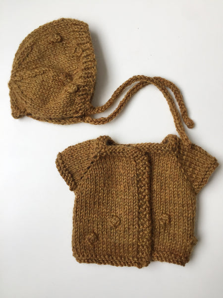 Bonnet & Sweater Set