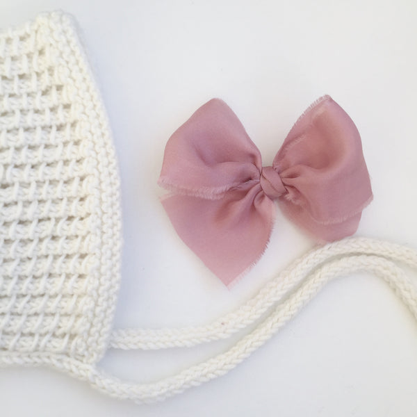 Bamboo Stitch Bonnet