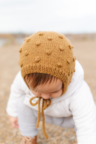 Bobble Stitch Bonnet