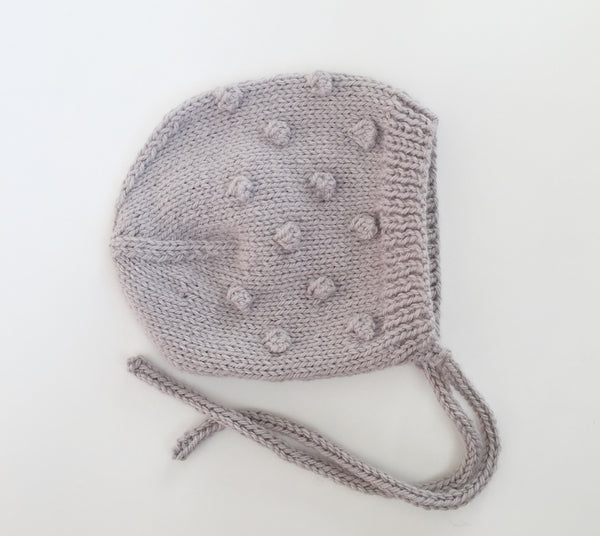 Bobble Stitch Bonnet