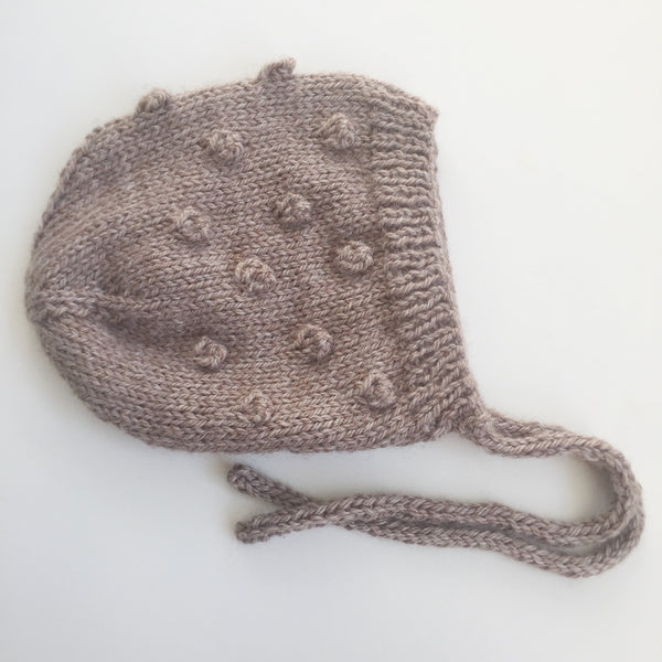 Bobble Stitch Bonnet