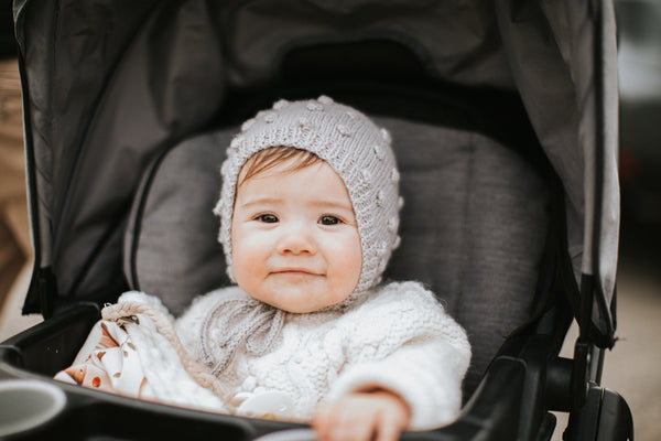 Bobble Stitch Bonnet