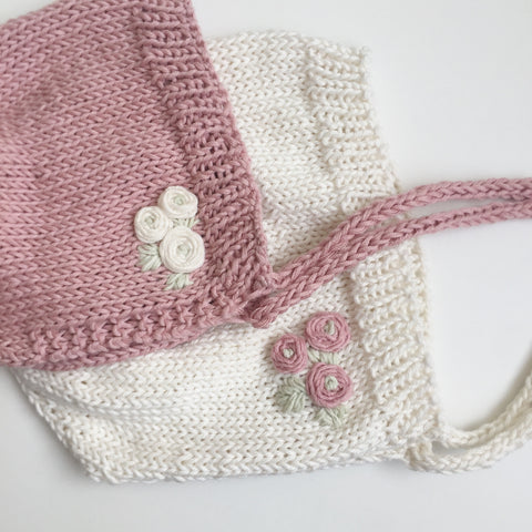 Embroidered Bonnet