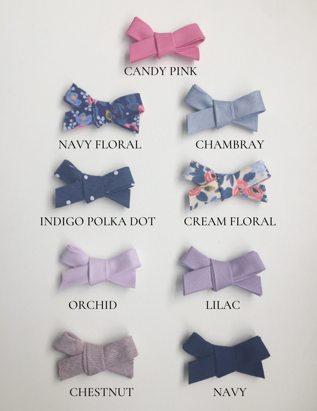 Extra Mini Fabric Bow