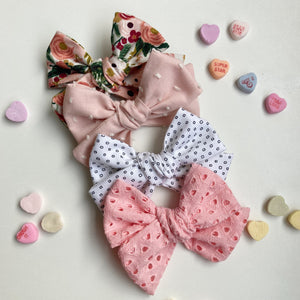 Large Fabric Bows