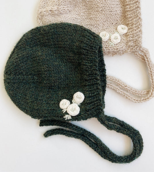 Embroidered Bonnet