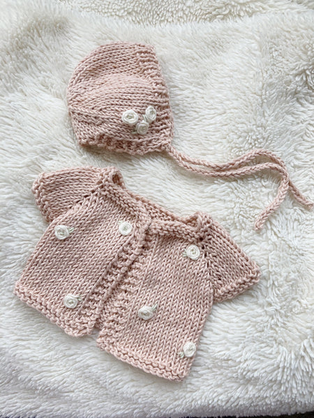 Bonnet & Sweater Set