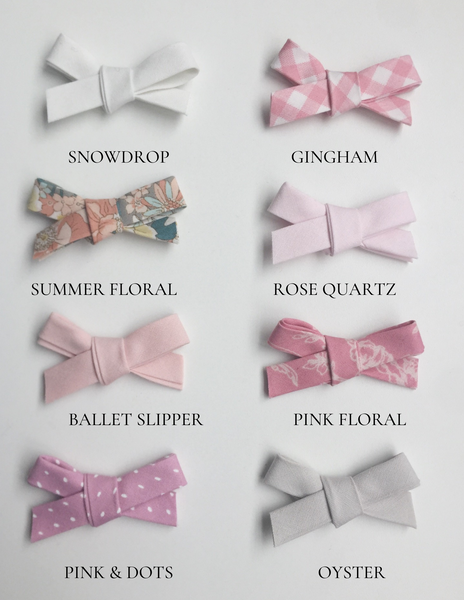 Mini Fabric Bow