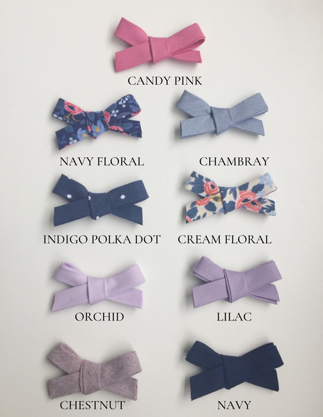 Mini Fabric Bow