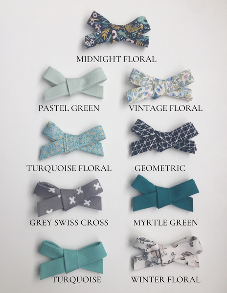 Mini Fabric Bow