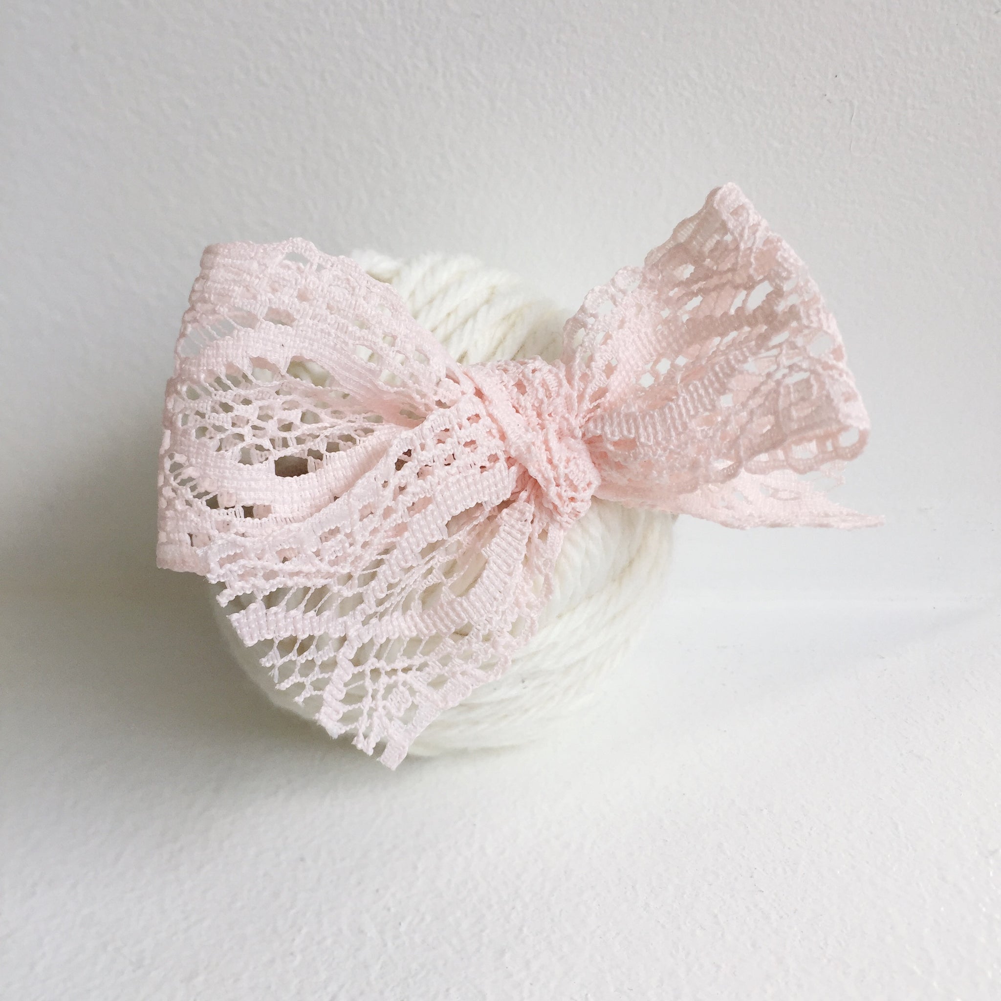 Oversized Lace Bow