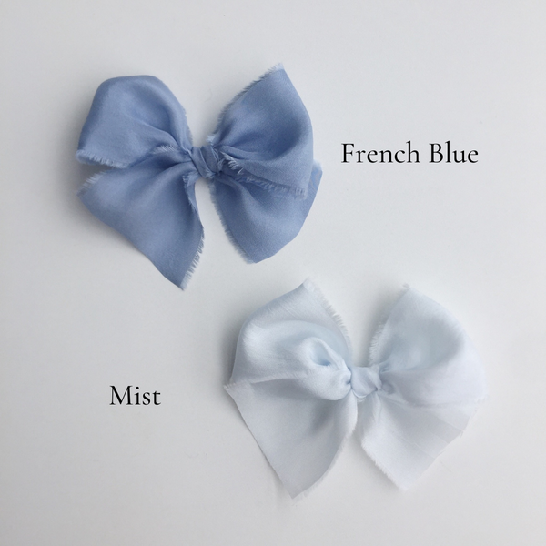 Classic Raw Silk Bow